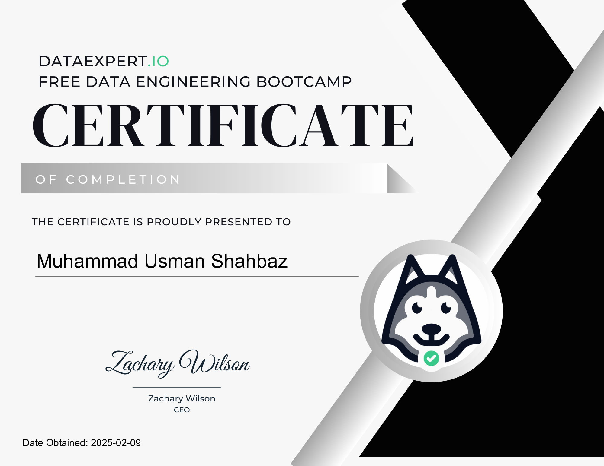 profile picture for: Muhammad Usman Shahbaz