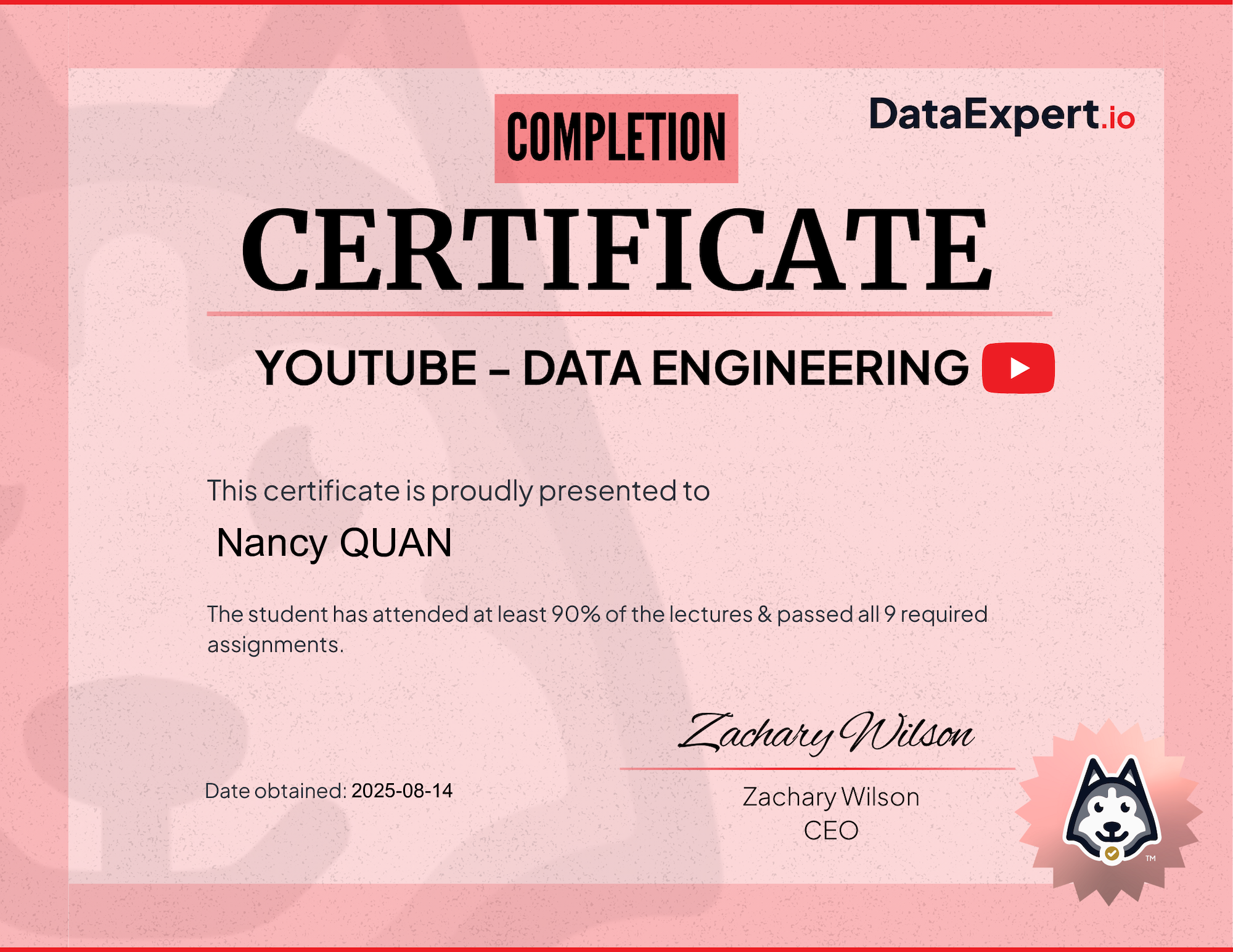 profile picture for: Nancy QUAN